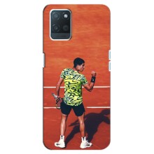 Чехлы с принтом Спортивная тематика для Realme 8 Pro – Алькарас Теннисист