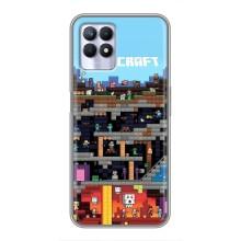 Чохол Майнкрафт на Realme 8 Pro (AlphaPrint) Minecraft