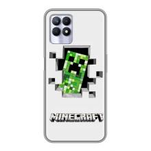 Чохол Майнкрафт на Realme 8 Pro (AlphaPrint) Minecraft