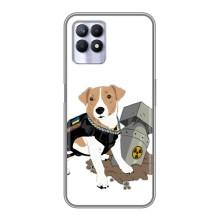 Чехол с принтом Собаки Патрон для Realme 8 Pro (Пёс Патрон с ракетой)