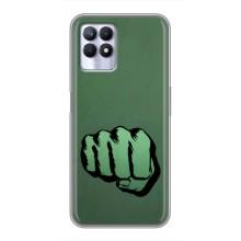 Чехол Супергерои Марвел на Реалми 8 Про (Халк)