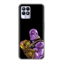 Чехол Супергерои Марвел на Реалми 8 Про (Танос)