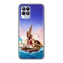 Чехол с мультфильмом Моана Realme 8 Pro – Моана и Мауи
