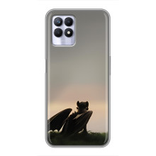 Чехол как приручить дракона на Realme 8 Pro (Беззубик)