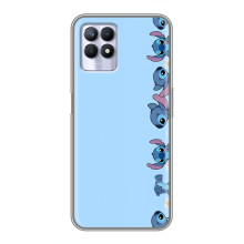 Чехол с принтом Стич на Realme 8 Pro – Стич фон