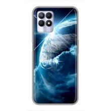 Космічні Чохли для RealMe 8 Pro (VPrint) (Земля з космоса)