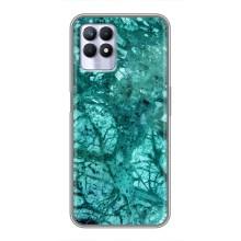 Мраморний чехол на Realme 8 Pro (VPrint) (Зелений мрамор)