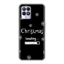 Рождественские, Праздничные Чехлы для Реалми 8 Про (Christmas loading)