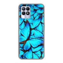 Силіконовий бампер з картинкою звірів для Realme 8 Pro (Крила метеликів)