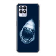 Силіконовий бампер з картинкою звірів для Realme 8 Pro (Пащу Акули)
