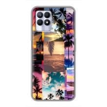Силіконовий чохол з КАРТИНКАМИ літо для Realme 8 Pro (AlphaPrint) (Літня відпустка)