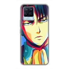 Чехлы Персонажи Аниме Наруто для Realme 8 (AlphaPrint)