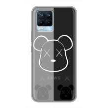 Чехлы для Realme 8 - Bearbrick Louis Vuitton (PREMIUMPrint) – БеарБрик глаза