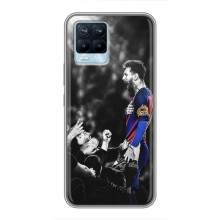 Чехлы Месси для Realme 8 (AlphaPrint) (Lionel Messi)