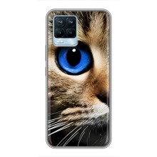 Чехлы с Котиками для Realme 8 (VPrint) (Глаз кота)