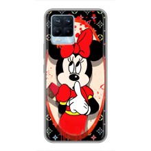 Чехол Disney Mouse Realme 8 (PREMIUMPrint) (Минни Маус ЛВ)