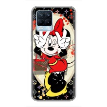 Чехол Disney Mouse Realme 8 (PREMIUMPrint) (Минни peace)