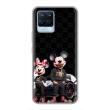 Чехол Disney Mouse Realme 8 (PREMIUMPrint) (Семья Маусов)