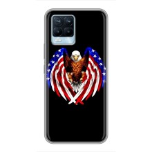 Чохол Прапор USA для Realme 8 – Крила США