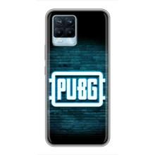 Чеjхол PUBG для Рілмі 8 (AlphaPrint) (Лого PUBG)