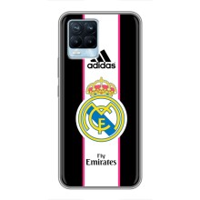 Чехол для Realme 8 с принтом (Лого Real Madrid)