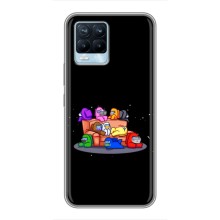 Чехол Амонг Ас для Realme 8 (AlphaPrint) – Амонг-ас