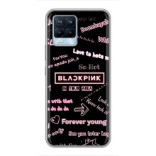 Чехол с музыкальной группой для Realme 8 – BLACKPINK