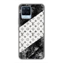 Чохол Стиль Louis Vuitton на Realme 8 (LV на білому)