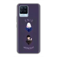 Чохли Венсдей на Realme 8 Уенсдей (AlphaPrint) (Венздей і подруга)