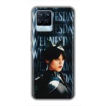 Чохли Венсдей на Realme 8 Уенсдей (AlphaPrint) (Венздей кішка)