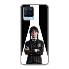 Чохли Венсдей на Realme 8 Уенсдей (AlphaPrint) (W-Wednesday)