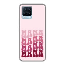 Чехлы на день мамы для Реалмі 8 – Надпись мама