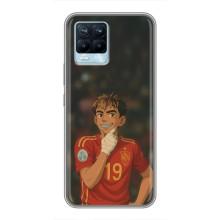 Чехол с футболистом Ламин Ямаль Realme 8 – Ямаль аниме