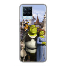 Чехол с мультфильмом Шрек на Realme 8