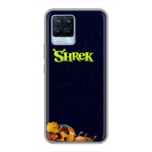 Чехол с мультфильмом Шрек на Realme 8 – Шрек лого
