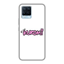 Чехол с персонажем Куроми на Realme 8 – Лого Куроми