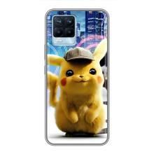 Чехол с Пикачу на Realme 8 – Пикачу в городе