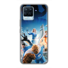 Чехол с принтом Фантастическая четверка для Realme 8 – Герои Фантастической четверки