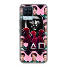 Чохол Гра в кальмара для Realme 8 – Персонажі гри кальмара