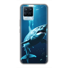 Чехол с картинкой «Хищники» для Realme 8 – Акула