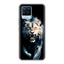 Чехол с картинкой «Хищники» для Realme 8 – Лев
