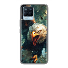 Чехол с картинкой «Хищники» для Realme 8 – Орёл