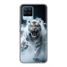 Чехол с картинкой «Хищники» для Realme 8 – Тигр