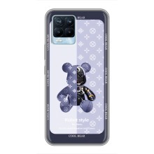 Круті Чохли Луі Віттон для Realme 8 (AlphaPrint) (Медведик LV)