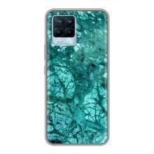Мраморний чехол на Realme 8 (VPrint) (Зелений мрамор)