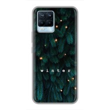 Новогодние, Праздничные Чехлы для Realme 8 - 2024 год (Winter)