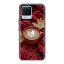 Чохол з унікальним дизайном 'Осінь з кавою' для Realme 8 – Кава на ковдрі