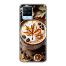 Чохол з унікальним дизайном 'Осінь з кавою' для Realme 8 – Пряна кава