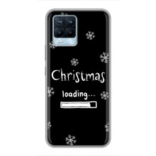 Рождественские, Праздничные Чехлы для Реалми 8 (Christmas loading)