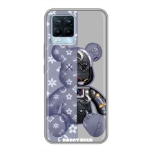 Силиконовый чехол для Realme 8 – Медведь Louis Vuitton